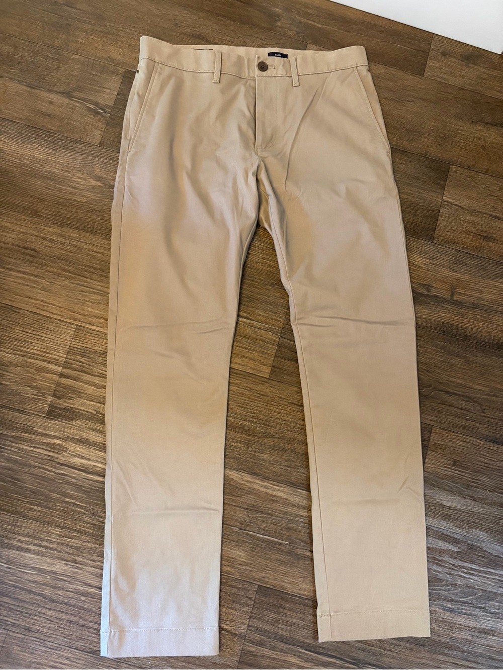 Men’s J.Crew Slim-Fit Flex Khaki Chino Minimalist Office Causal Pants Size 30x30 - Picture 2 of 7